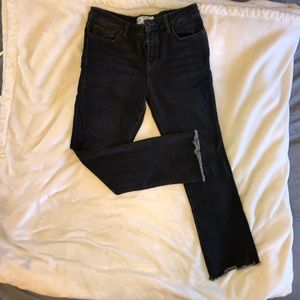 Free people black jeans